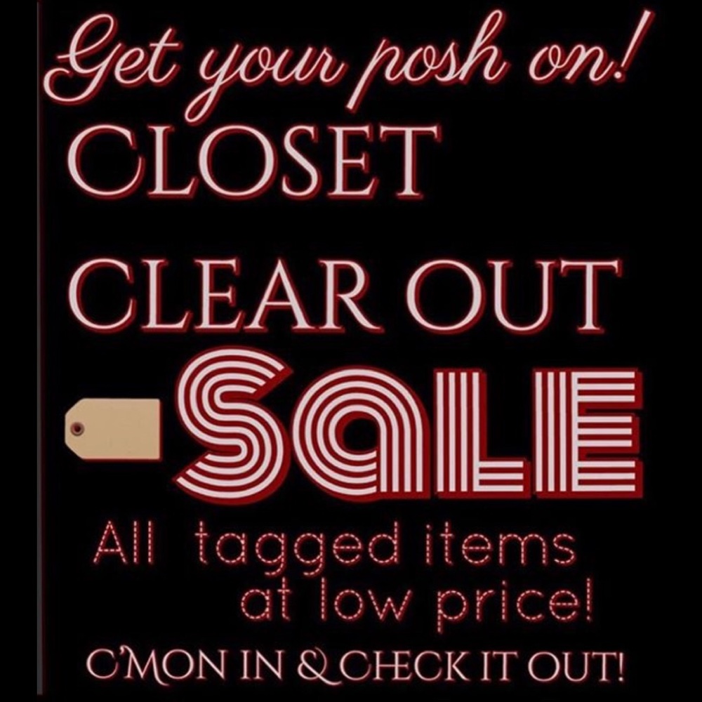 LAST CHANCE ITEMS, items marked w/ a 🏷 must go
